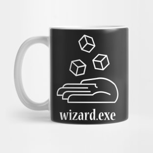 Wizard.exe - Magical Aesthetic Vaporwave Mug